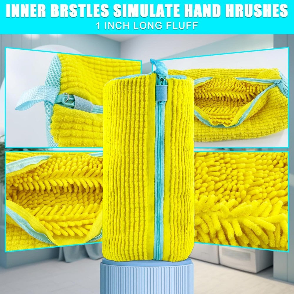 2 Pack Reusable Shoe Washing Machine Bag Laundry Shoe Bag for Washer and Dryer