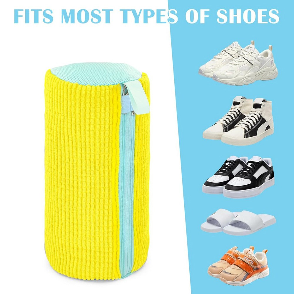 2 Pack Reusable Shoe Washing Machine Bag Laundry Shoe Bag for Washer and Dryer
